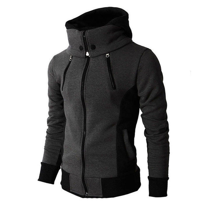 Herren Sportjacke mit abnehmbarer Kapuze und praktischen Taschen Drune