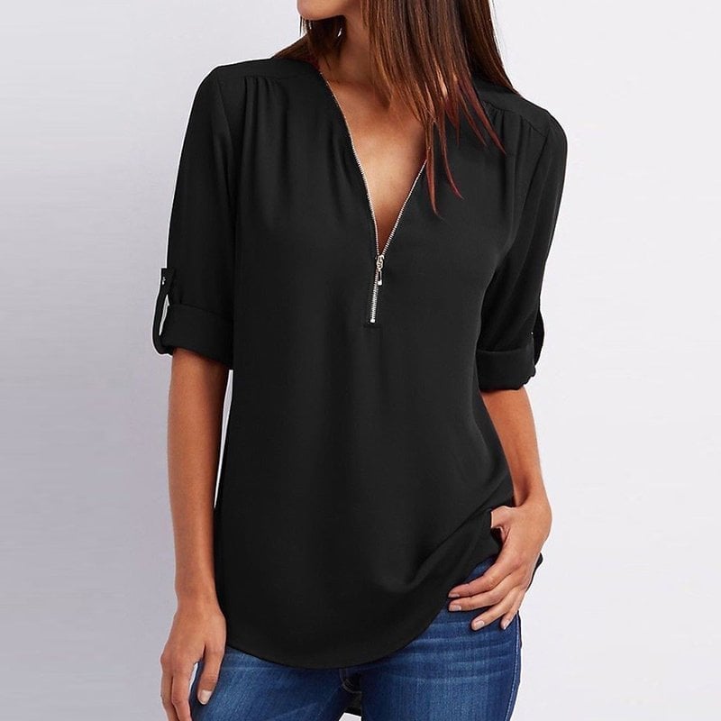 Drune | Lockere Stilvolle Bluse
