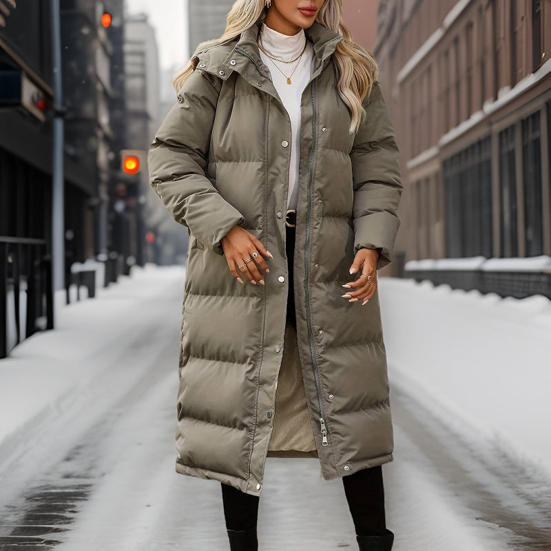 Drune | Puffer Winterjacke Mert Kapuze