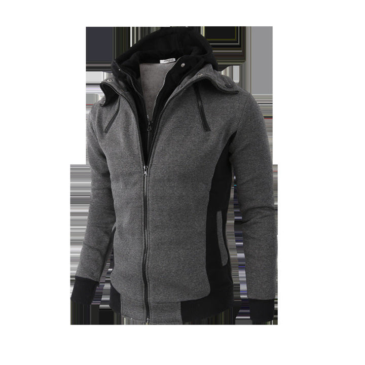 Herren Sportjacke mit abnehmbarer Kapuze und praktischen Taschen Drune