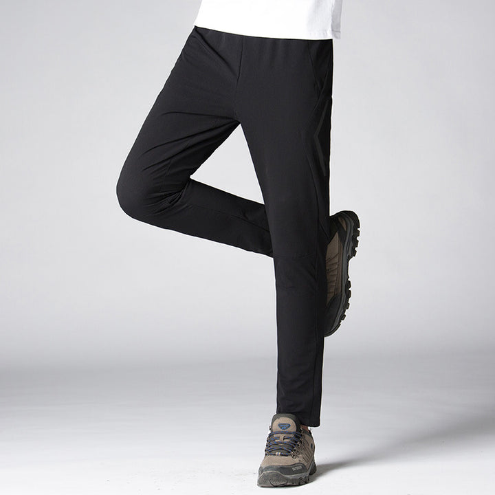 Damen Slim-Fit Stretch-Trekkinghose mit vorgeformten Knien und elastischem Komfortbund Drune