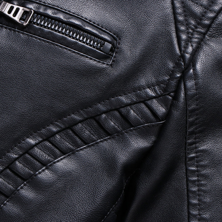 Herren Smarte Lederjacke Drune