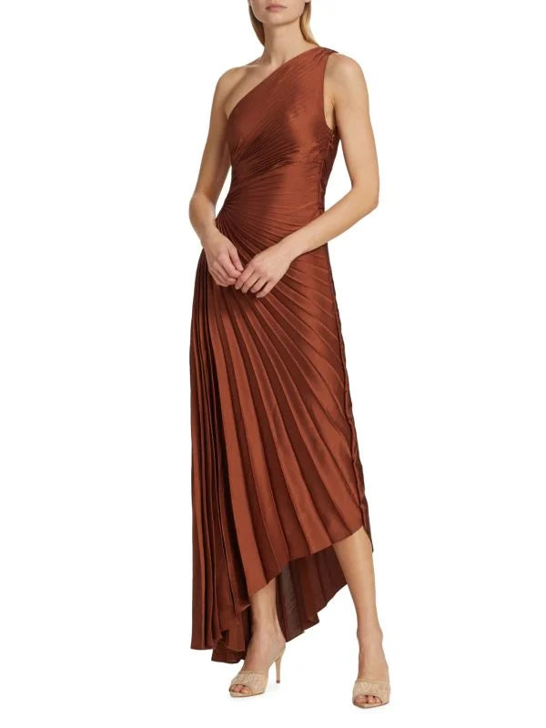 Drune | One Shoulder Maxikleid