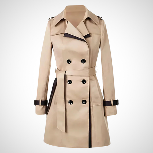 Drune | Damen Trenchcoat mit Gürtel