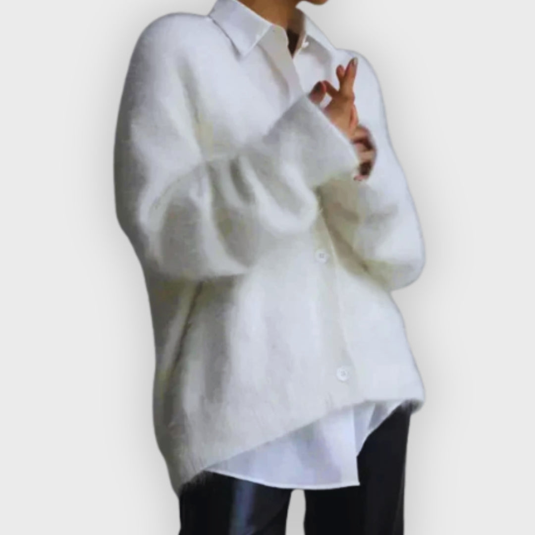 Drune | Weicher Cashmere Cardigan