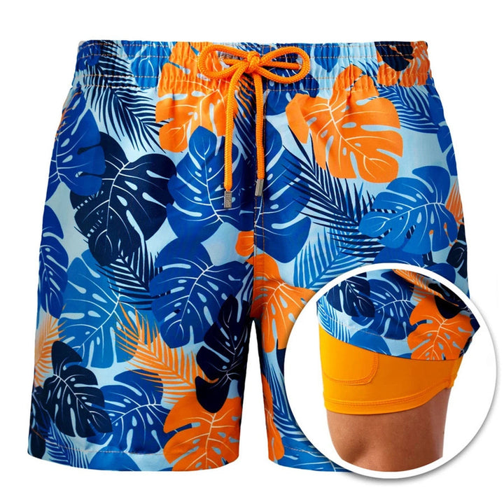 Drune | Doppellagige Strandshorts Für Herren