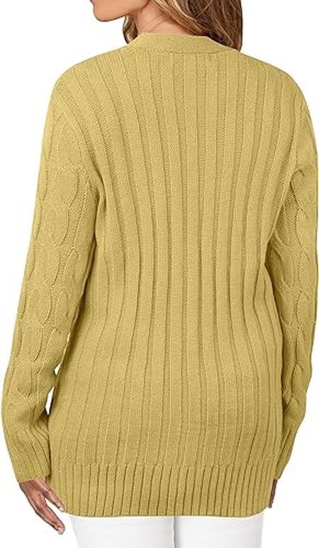 Drune | Elegante Wollstrickjacke