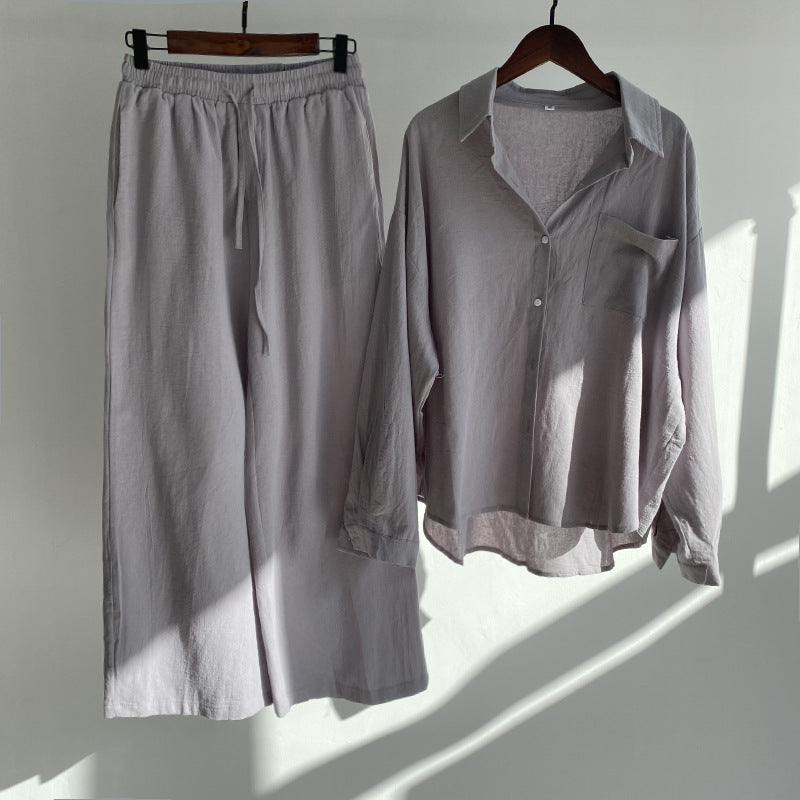 Drune | Stylisches Und Zweiteiliges Leinen Set
