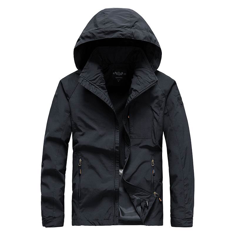 Herren Kapuzen-Softshelljacke mit Mesh-Innenfutter und multifunktionalen Reißverschlusstaschen Drune