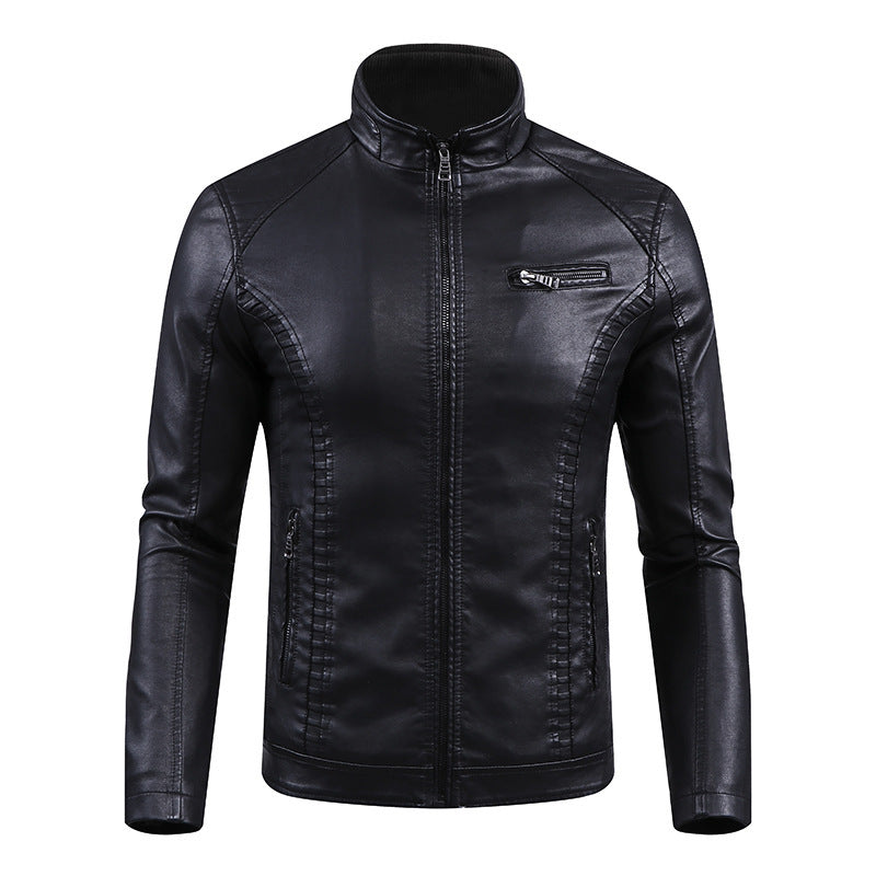 Herren Smarte Lederjacke Drune