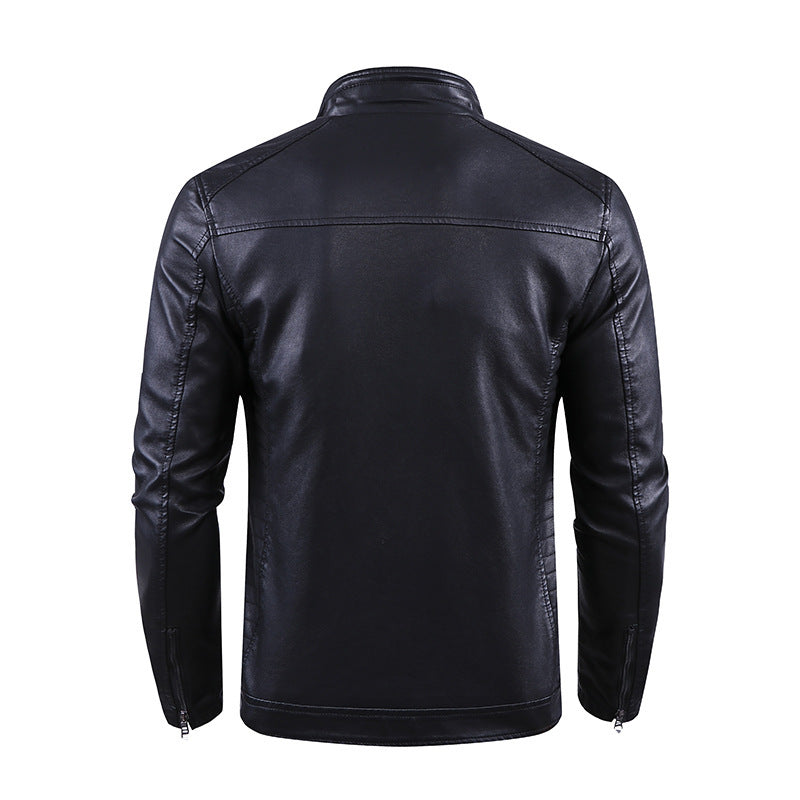 Herren Smarte Lederjacke Drune
