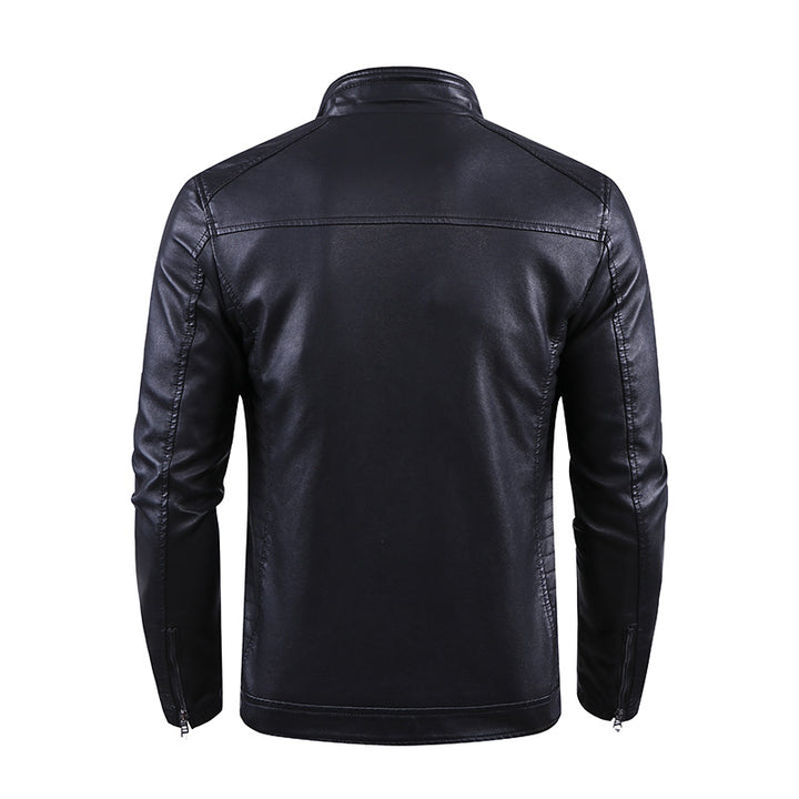Herren Smarte Lederjacke Drune