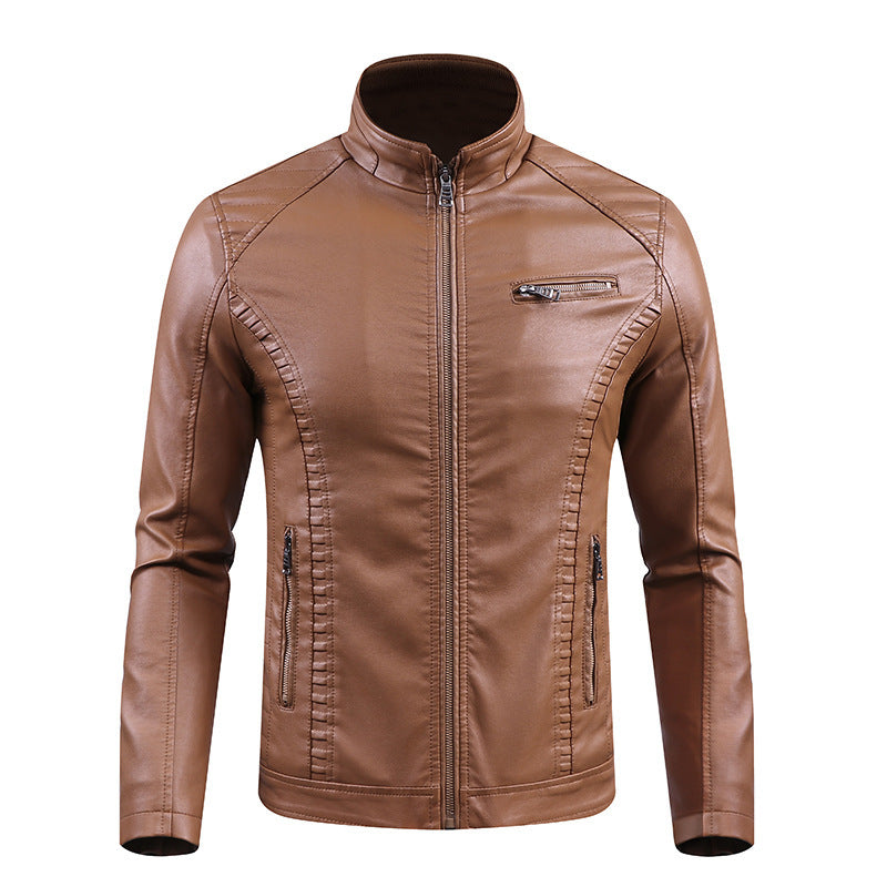 Herren Smarte Lederjacke Drune