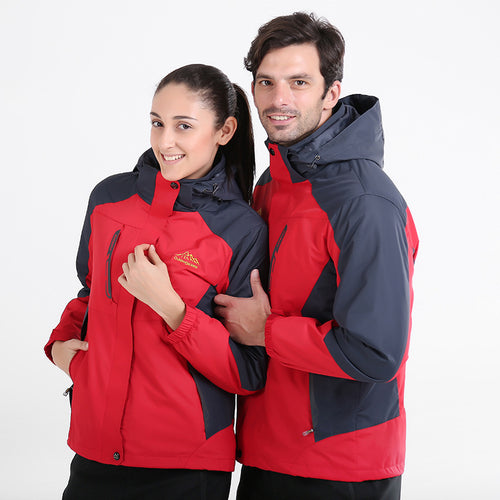 Herren Wasserdichte und atmungsaktive Outdoor-Softshell-Jacke mit Kapuze Drune