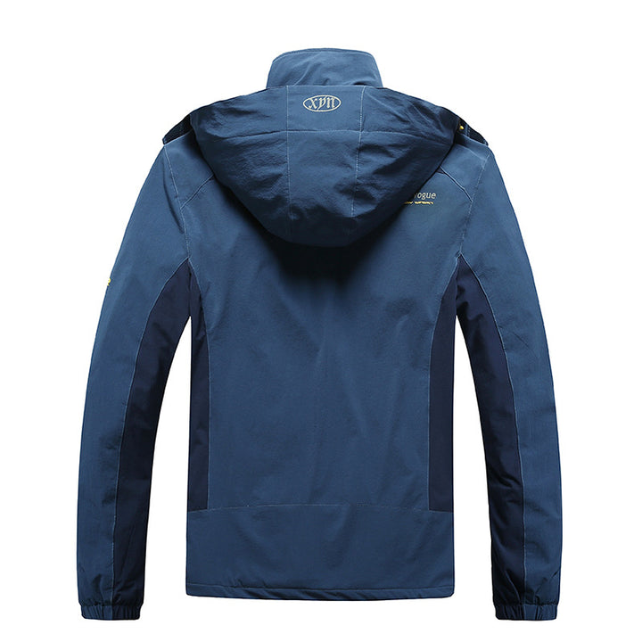 Damen Wasser- und winddichte Softshell-Trekkingjacke mit verstellbarer Kapuze Drune