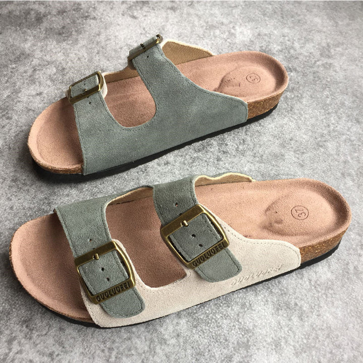 Drune | Orthopädische Sandalen Mit Kork Fußbett Überlegene Unterstützung