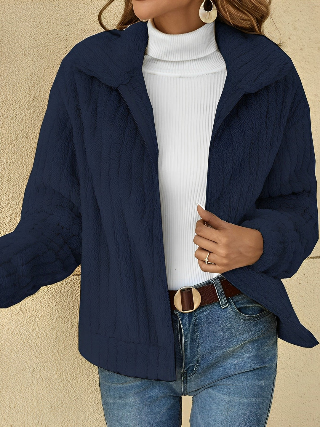 Drune | Jacke mit Hohem Kragen