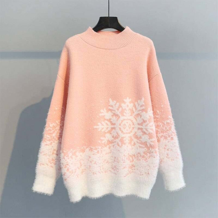 Drune | Festlicher Weihnachtlicher Strickpullover Für Damen
