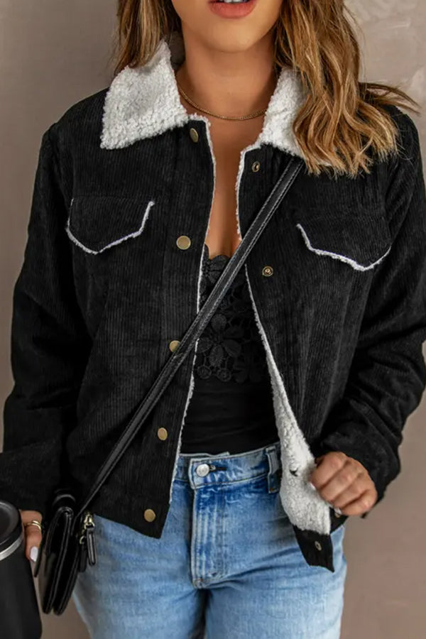 Drune | Lambswool Patchwork Corduroy Jacke
