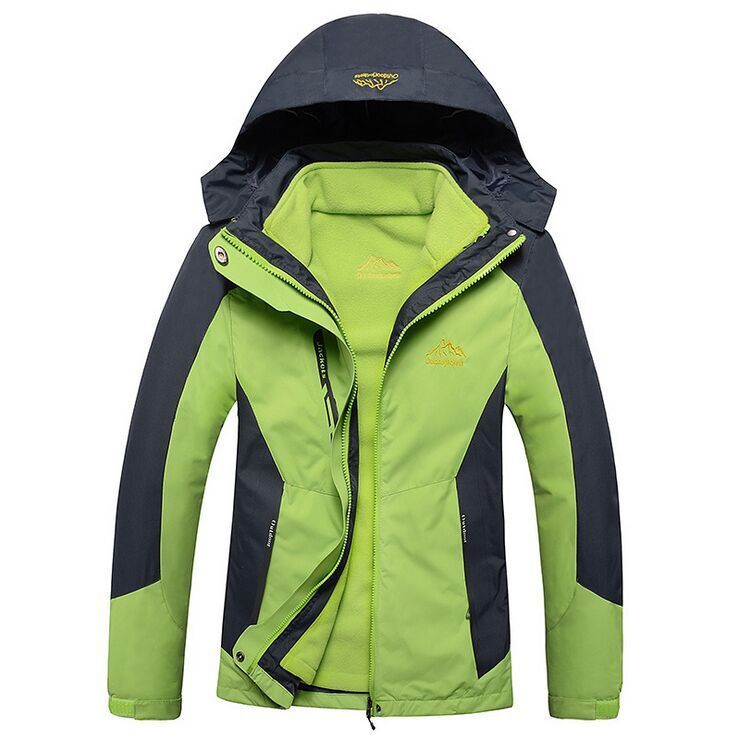 Herren Wasserdichte und atmungsaktive Outdoor-Softshell-Jacke mit Kapuze Drune