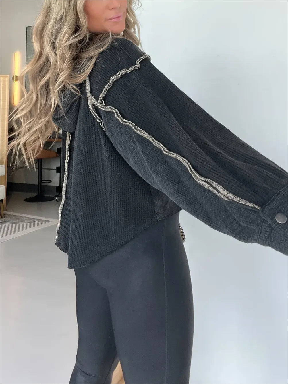 Drune | Pullover mit unregelmäßigem Saum für Herbst und Winter