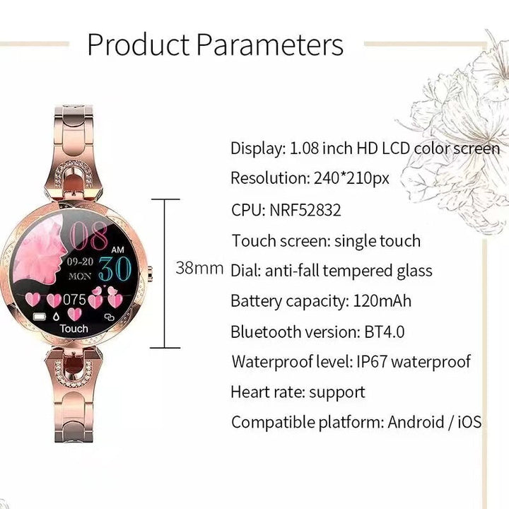 Drune | Fitnessuhr Aquafit Smartwatch