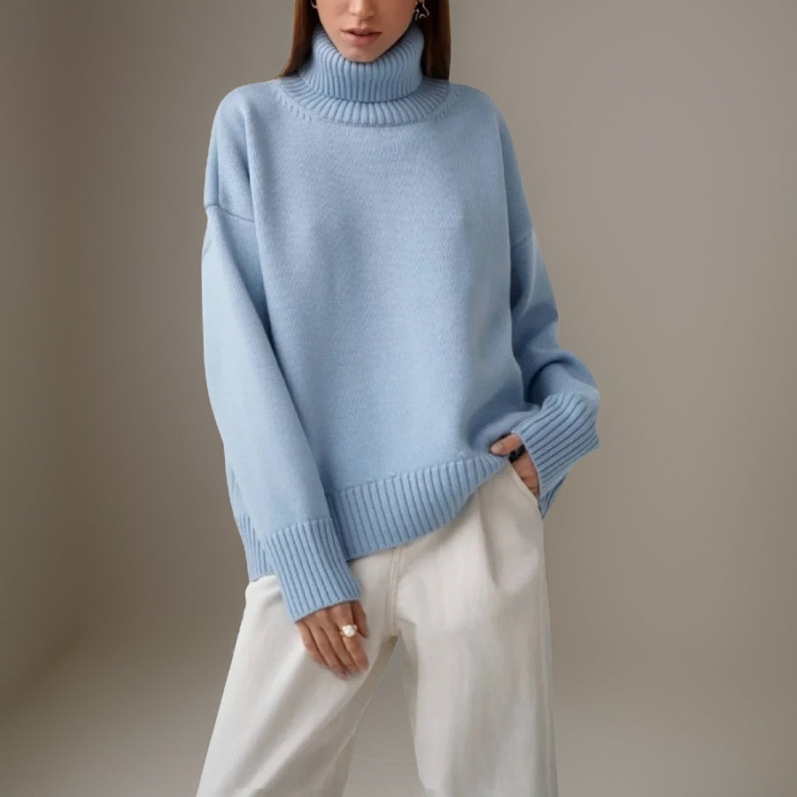 Drune | Warmer Oversized Rollkragenpullover Für Den Winter