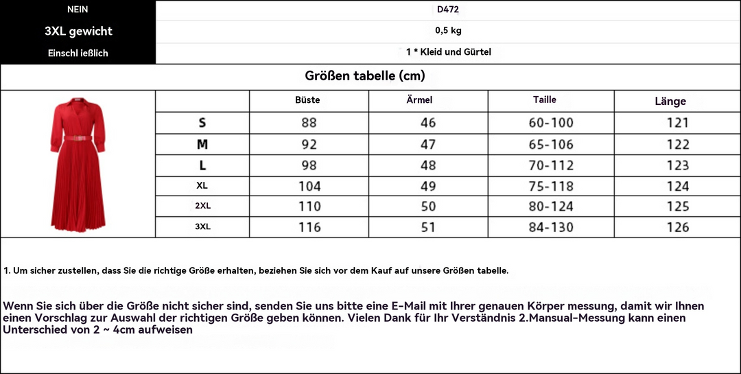 Drune | Women 's solide Farbe große Größe Kleid