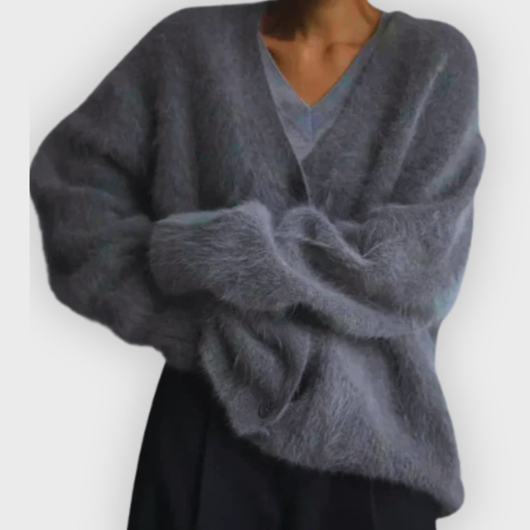 Drune | Weicher Cashmere Cardigan