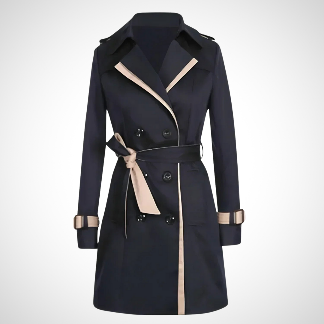 Drune | Damen Trenchcoat mit Gürtel