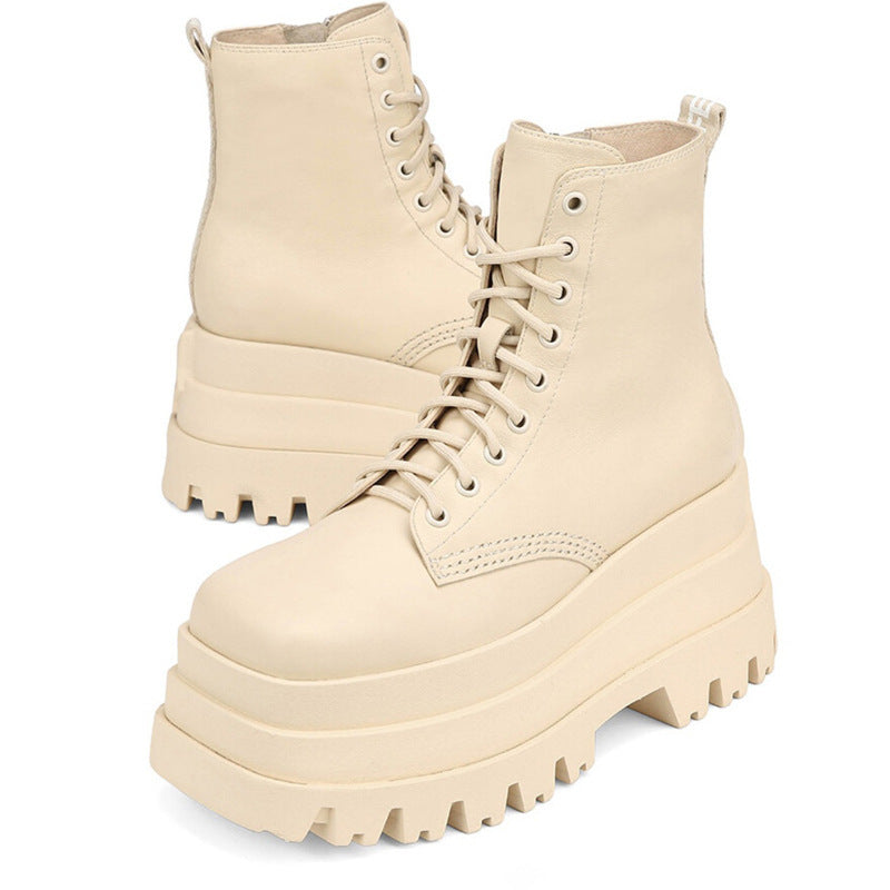 Drune | Mode Schnürsenkel Martin Knight Damen Stiefeletten