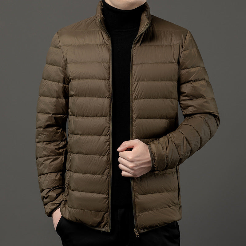 Drune | Herren Slim-Fit Leichte Pufferjacke