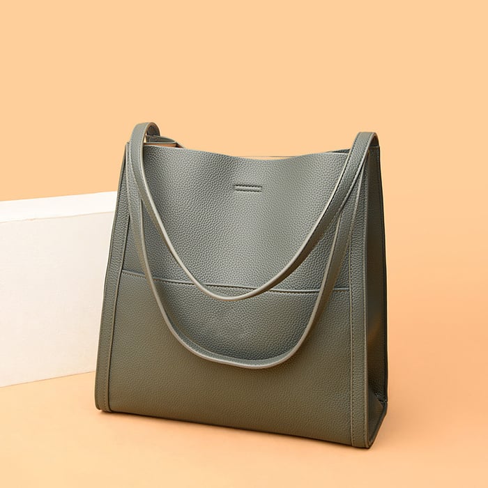 Drune | Schultertasche Elegantes Und Strukturiertes Design Geräumige Und Vielseitige Umhängetasche
