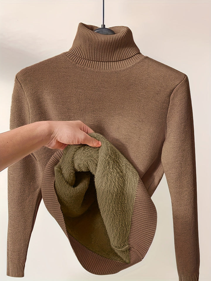Drune | Weicher Rollkragenpullover für Kalte Tage