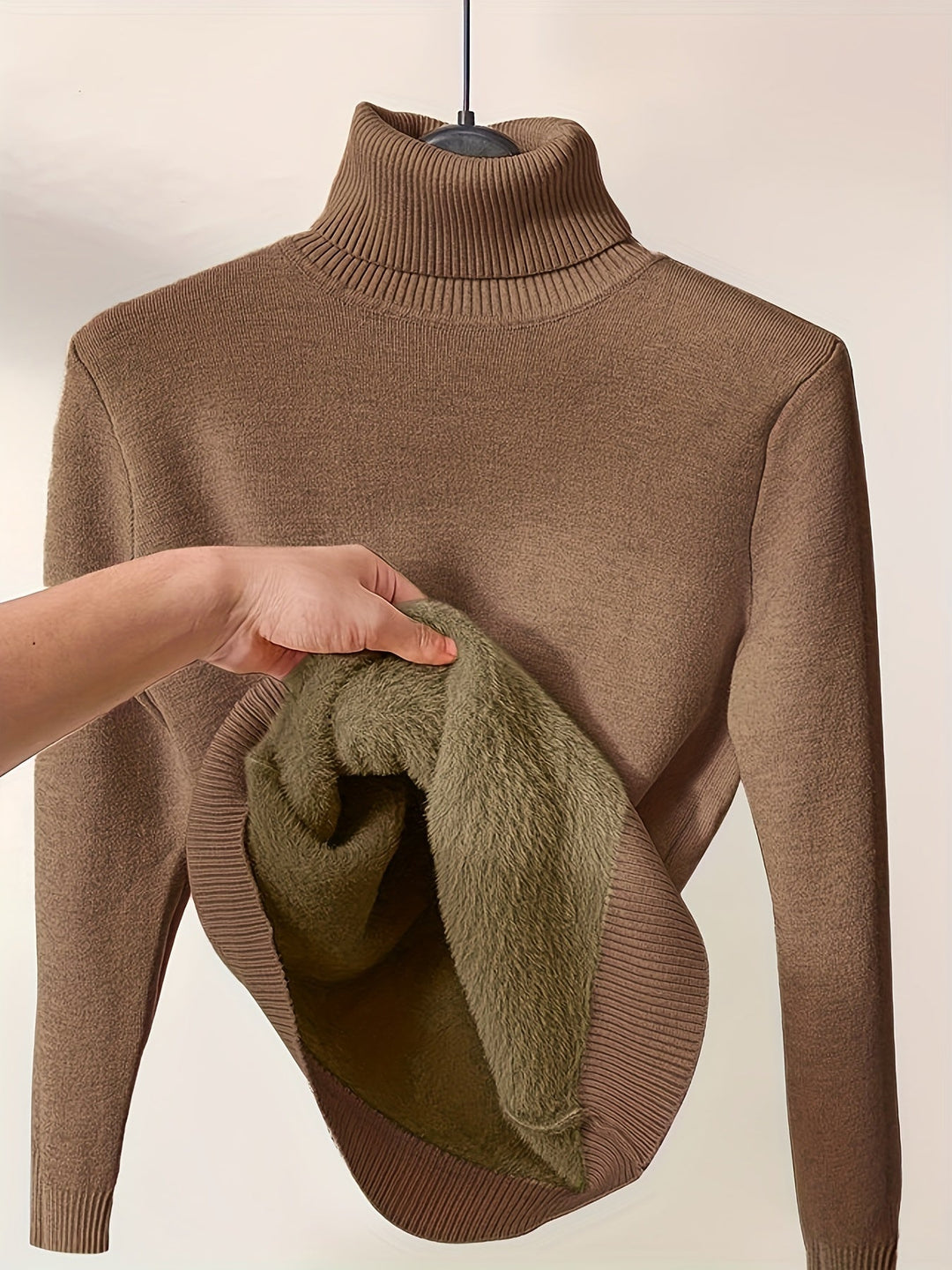 Drune | Foret Rollkragenpullover Warm und Weich Perfekt Für Den Winter