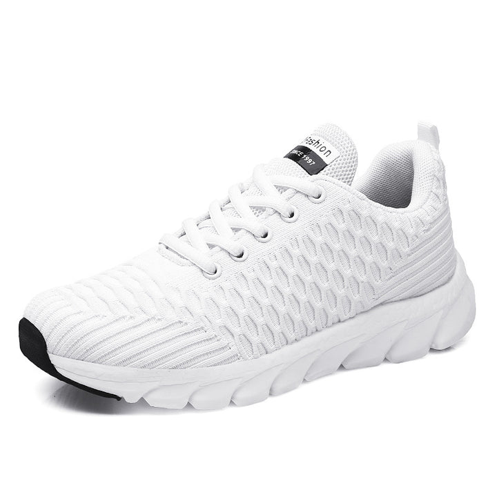Damen nan leichte atmungsaktive Strick-Sneaker mit gepolstertem Komfort-Fußbett Drune