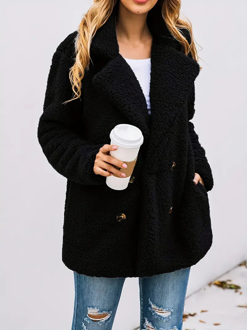 René | Luxus Teddyjacke für die kalte Saison