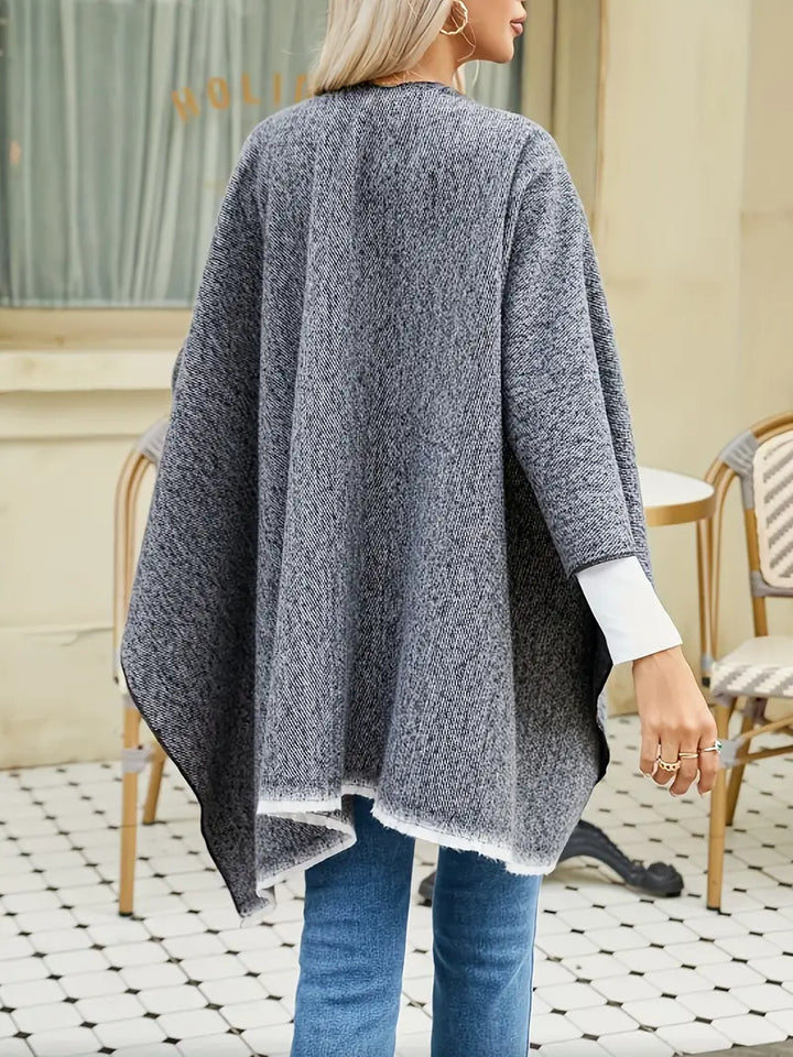 Drune | Kaschmir Poncho Retro & Stilvoll