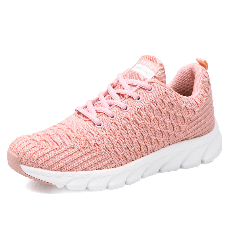 Damen nan leichte atmungsaktive Strick-Sneaker mit gepolstertem Komfort-Fußbett Drune