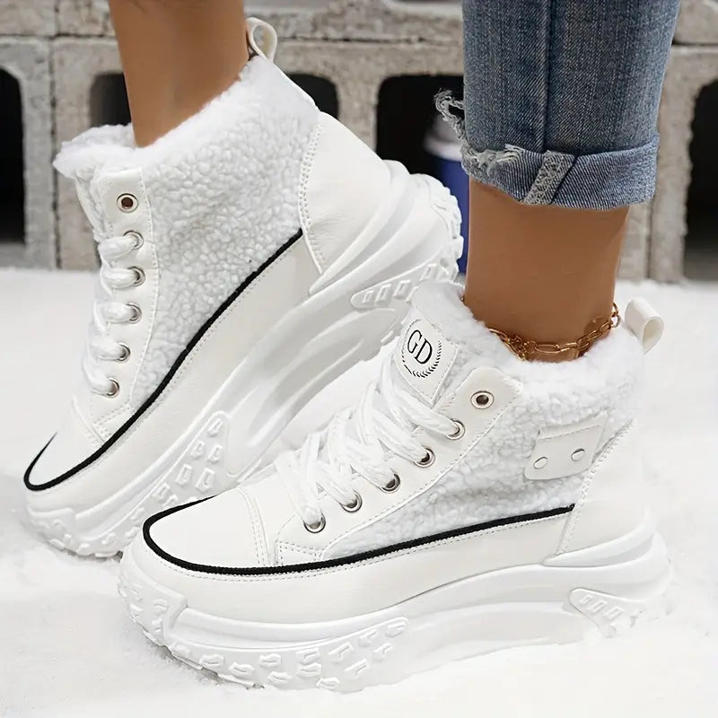 Drune | Damen Fleecegefütterte Winter Schneestiefel