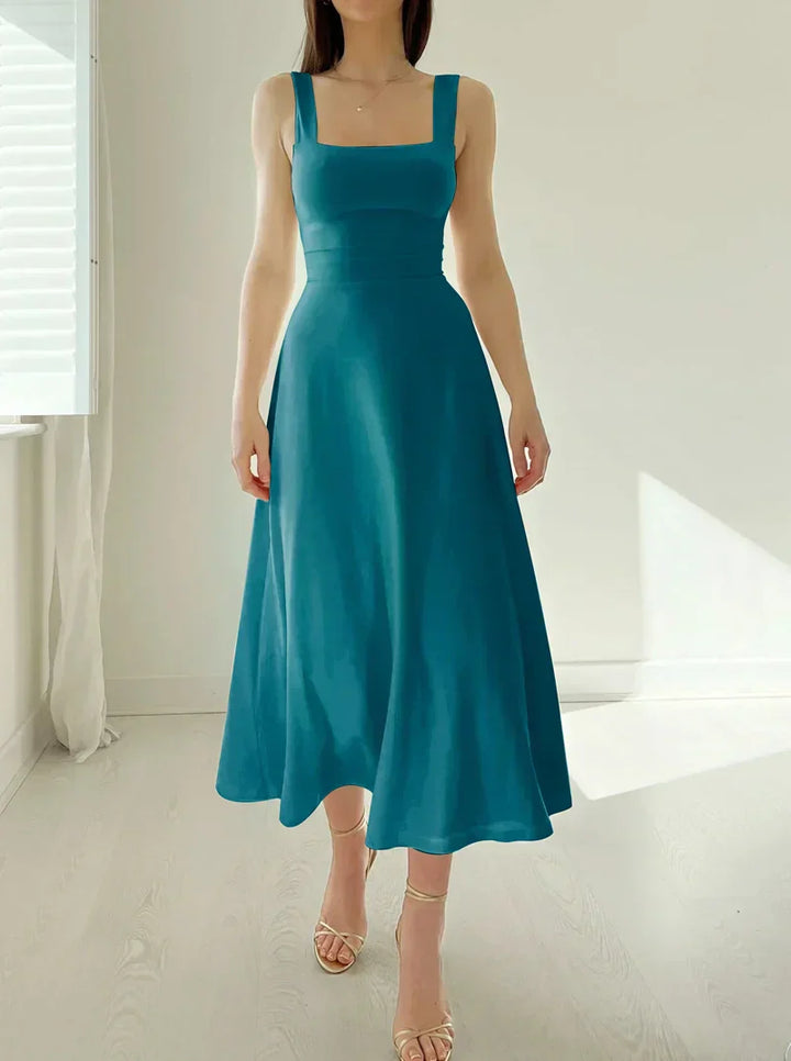 Drune | Elegante Rückenfreie Maxi Kleid