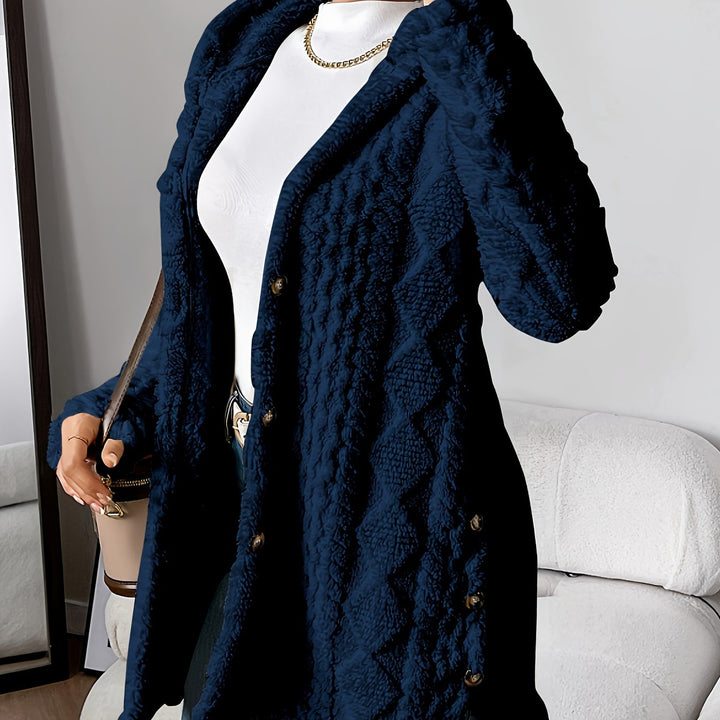 Drune | Lang Damenjacke Mit Kapuze – Marit