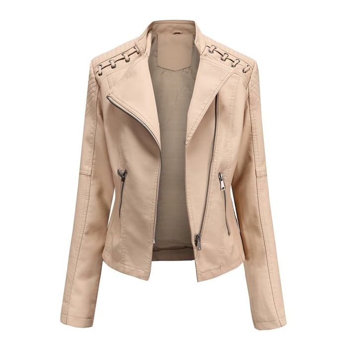 Drune | Gewaschene Lammfell-Lederjacke