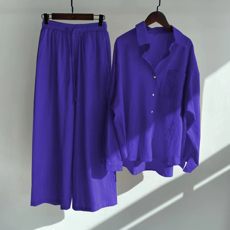 Drune | Stylisches Und Zweiteiliges Leinen Set