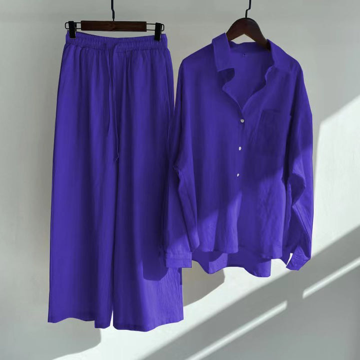 Drune | Stylisches Und Zweiteiliges Leinen Set