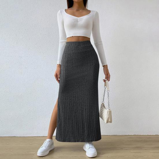 Drune | Trendig Gestrickter Rock für Frauen