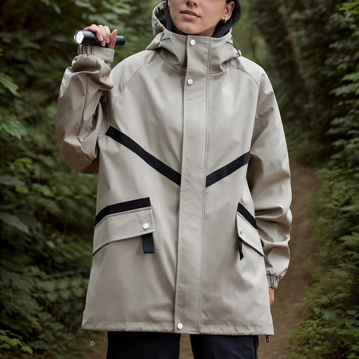 Drune | Leichte Wasserdichte Jacke mit Kapuze