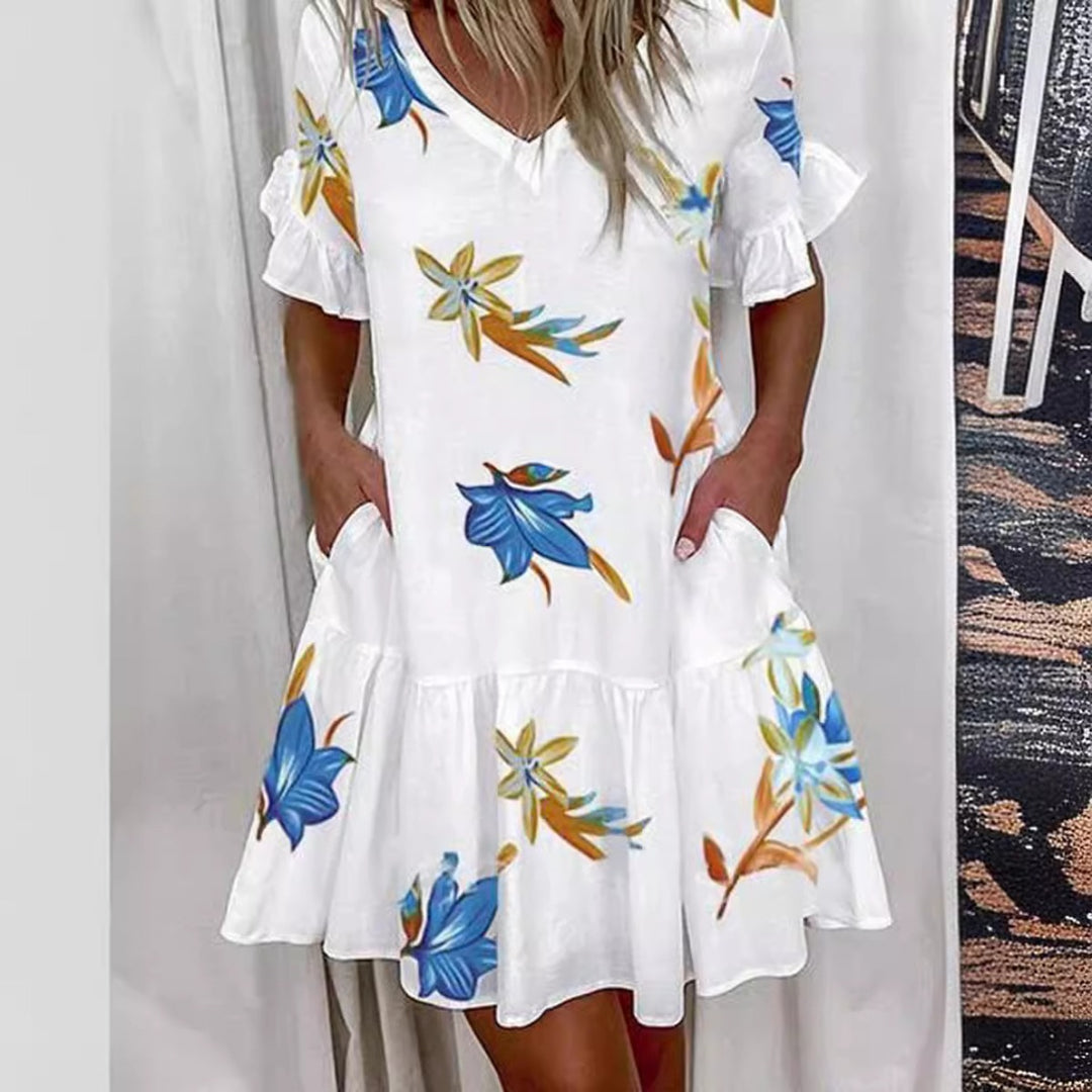 Drune | Pendelkleid mit V-Ausschnitt