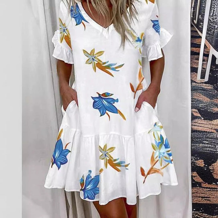 Drune | Pendelkleid mit V-Ausschnitt