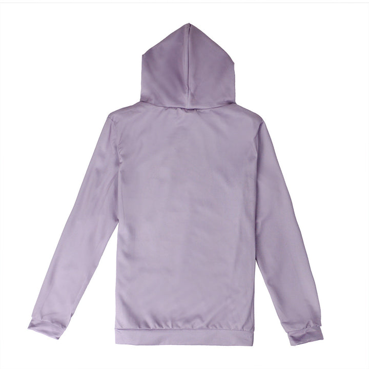 Unisex Kapuzenpullover mit großflächigem Cartoon-Print, tropfender Grafik & Kängurutasche Drune
